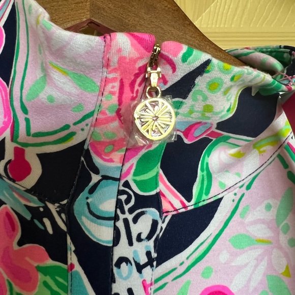 NWT!! High Tide Navy Honda Classic UPF 50+ Claudia dress - Picture 3 of 3